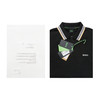 HUGO BOSS 雨果博斯 2023春夏新品 男士LOGO标识商务休闲长袖POLO衫 黑色 50469108 商品缩略图2