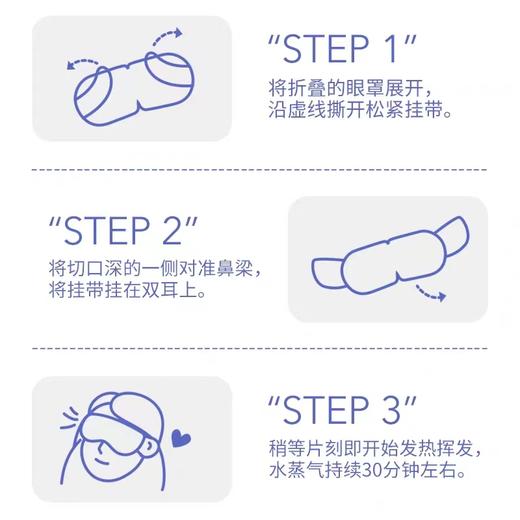 MAOPEA猫皮蔡氏福宁蒸汽眼罩（白茶香） 商品图4