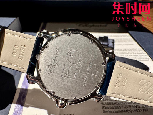 大号36mm 萧邦快乐钻系列150周年款 回货‼️
HAPPYDIAMONDS快乐钻系列 星空面设计 女士石英腕表 商品图5