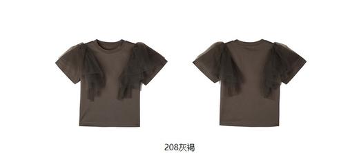 jnby  23年夏款  细纱袖笼设计短袖T恤  1N4113240 商品图13