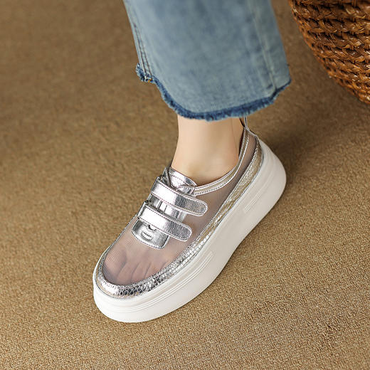 舒适减龄，网纱厚底凉鞋TYM-D6186 商品图10