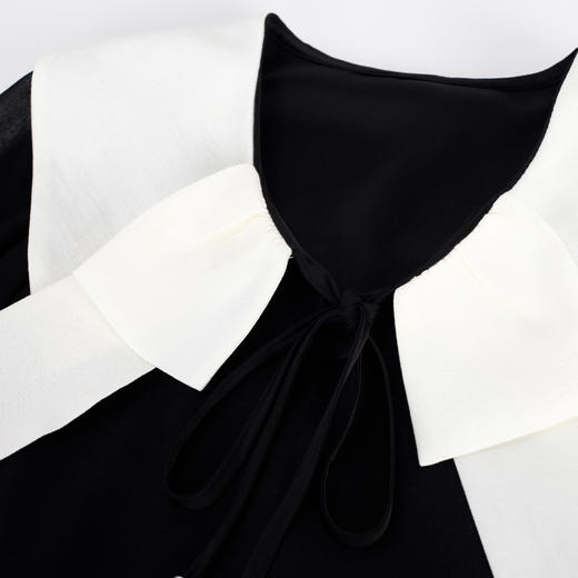 NF835斯尔丽瑟俪2023春季新时尚优雅长袖连衣裙 商品图4