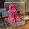 VBEINGS花语 红色玫瑰兔 永生花定制礼盒送女友表白生日礼物 商品缩略图7