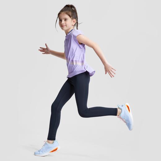 moodytiger女童瑜伽裤2022夏季新款防晒冰感运动紧身裤| 小轻风 M22211409 商品图3
