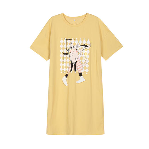 都市丽人凉感无尘棉薄短袖家居服睡衣LH36B6 商品图7