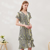 EITIE爱特爱夏季新款洋气显瘦几何印花通勤连衣裙7007707 商品缩略图2