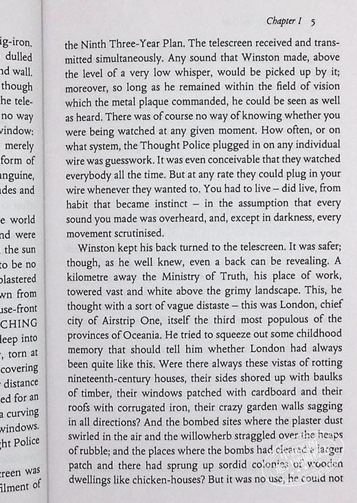 【中商原版】乔治 奥威尔 1984 英文原版 Nineteen Eighty Four George Orwell 商品图6