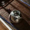 鹤鼎堂 闻天系列景山小号急须槌目纹银壶（缺货） 商品缩略图2
