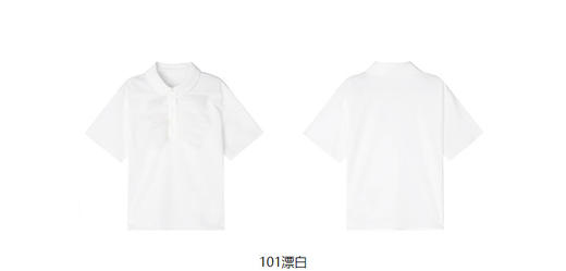 jnby  23年夏款  细纱领口柔软短袖polo衫  1N4113380 商品图12