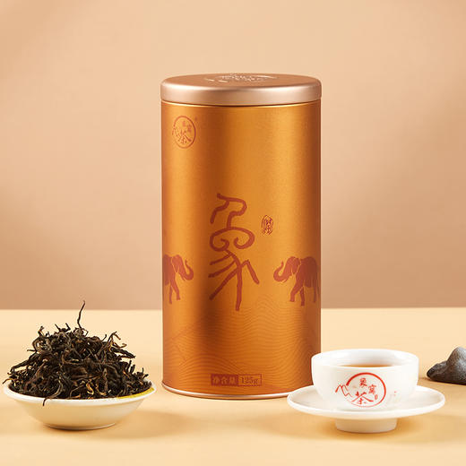 金象 润  象窝红茶罐装125克/罐 纯手工采摘一芽三叶 商品图2