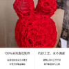 VBEINGS花语 红色玫瑰兔 永生花定制礼盒送女友表白生日礼物 商品缩略图3