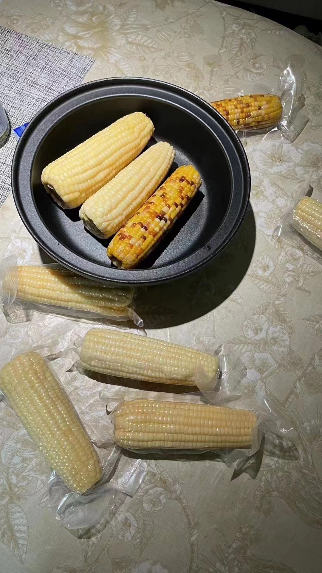 有机白/黄糯玉米8根装