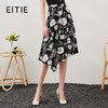 EITIE爱特爱夏季新款通勤时尚不规则裙摆印花半身裙7006703 商品缩略图0