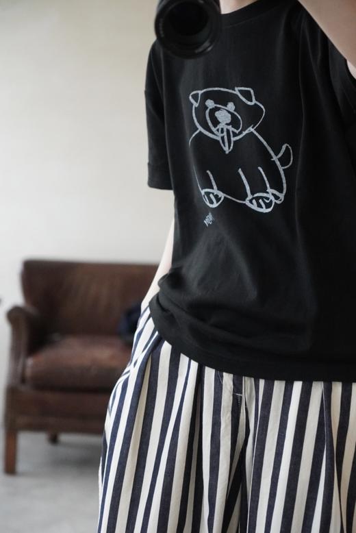 HARVESTY x 岩沙富木合作款短袖T恤 商品图1