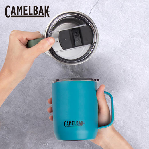 美国驼峰camelbak 水杯带把手不锈钢茶杯办公室带盖咖啡杯保温 商品图4