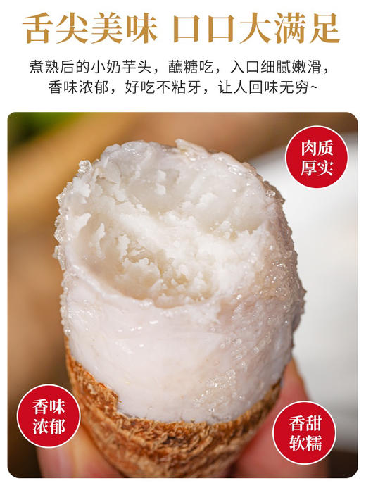 新鲜小芋头 毛芋头 软糯 2.8斤礼盒 商品图13