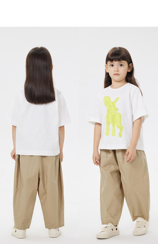 jnby  23年夏款  耐洗针织棉短袖T恤  1N4112500 商品图7