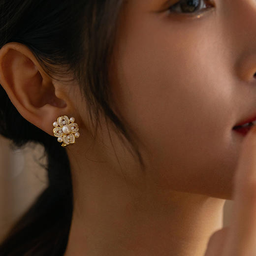 manreya 珍珠耳夹系列 商品图1