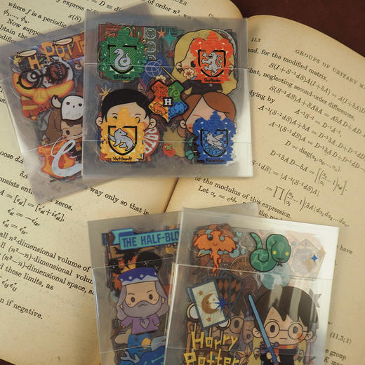 哈利波特HP贴纸礼盒-手绘风可爱人物 商品图3