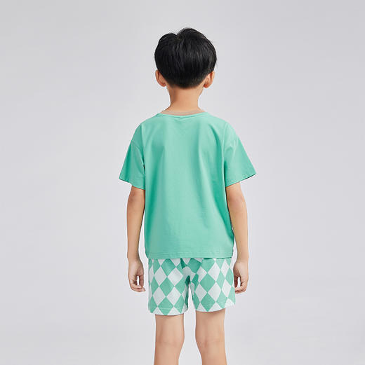 都市丽人眯雅佳凉感无尘棉薄短袖家居服睡衣JH32A1 商品图5