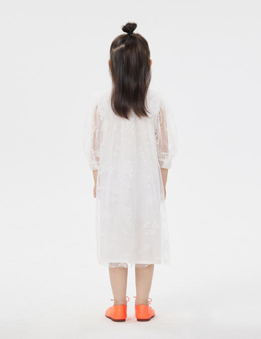 jnby  23年夏款  绣花设计 细纱中袖连衣裙  1N4G12310 商品图6