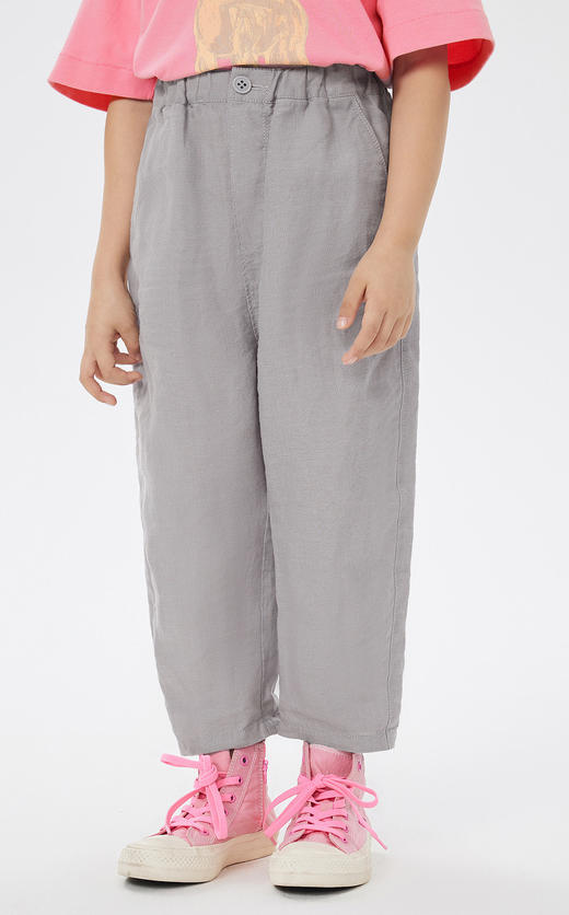 jnby 23年夏款  亚麻透气长裤  1N4E12360 商品图3