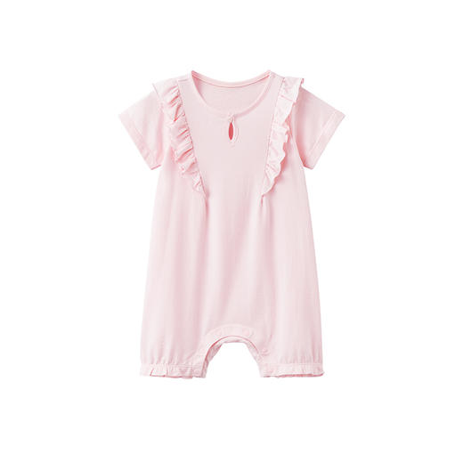 【商场同款】英氏婴儿连体衣夏季薄款新生儿可爱哈衣爬服新品 商品图4