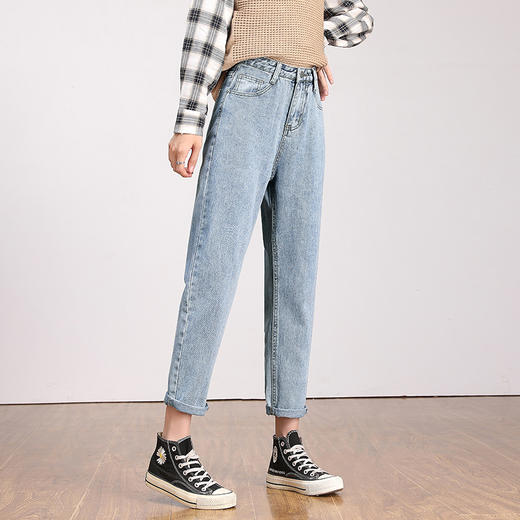 高腰老爹哈伦牛仔裤 商品图2