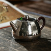 鹤鼎堂 闻天系列景山小号急须槌目纹银壶（缺货） 商品缩略图0