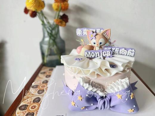 迪士尼之玲娜贝儿半翻糖蛋糕加高款 商品图0