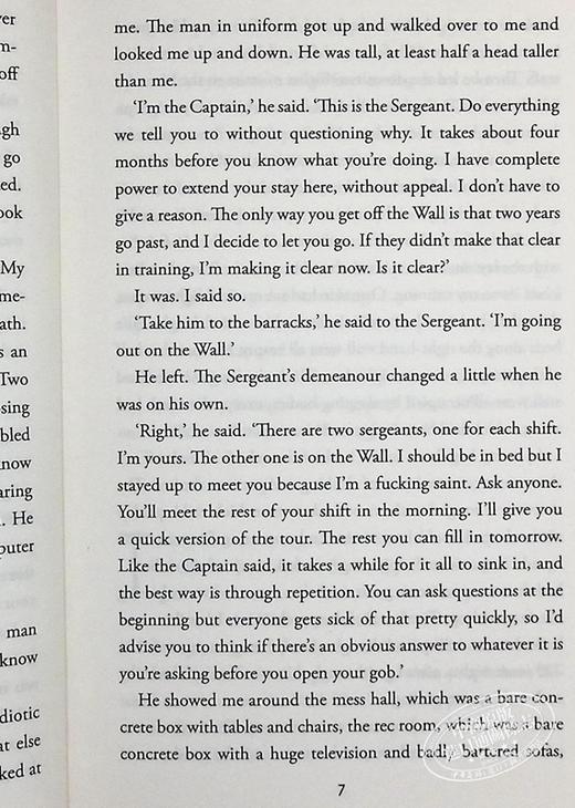 【中商原版】墙 英文原版 The Wall John Lanchester Faber and Faber 商品图7