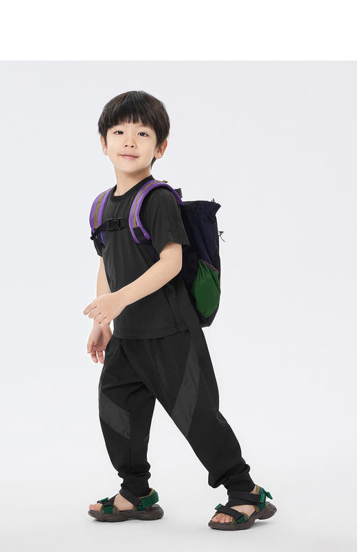 jnby  23年夏款  修身版潮流运动长裤  1N4E11340 商品图5