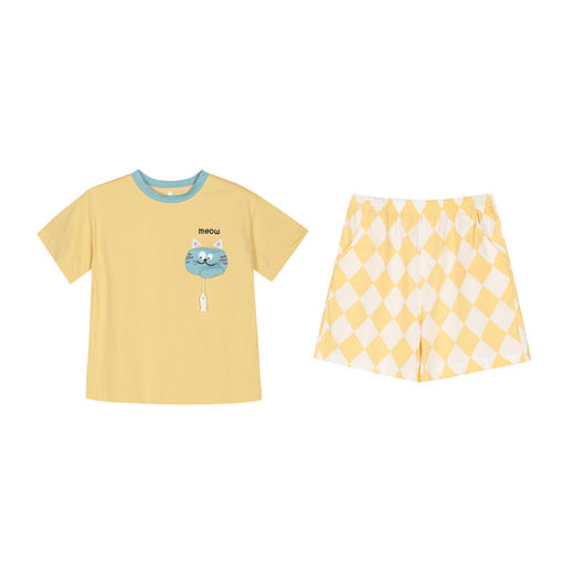 都市丽人眯雅佳凉感无尘棉薄短袖家居服睡衣JH32A1 商品图9