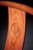 红桥红  家具严选  缅甸花梨（大果紫檀）【宝蕴楼扇形 南官帽椅三件套】 商品缩略图2