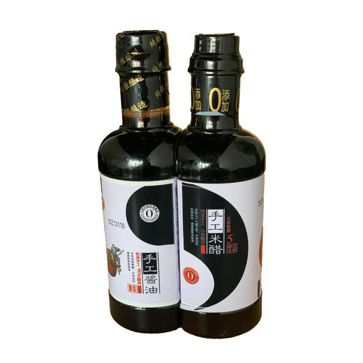 杞农优食-手工酱油醋组合420ml*2瓶（各一瓶） 商品图0