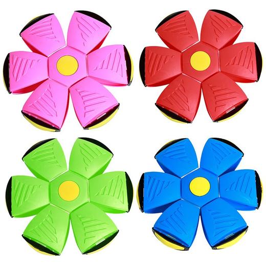 【炫酷灯光 多种玩法】抖音同款弹力踏踏球，宝宝户外魔幻飞碟球，解压发光户外地摊玩具，儿童球类玩具运动脚踩球，亲子互动游戏竞技拍拍球带灯 商品图6