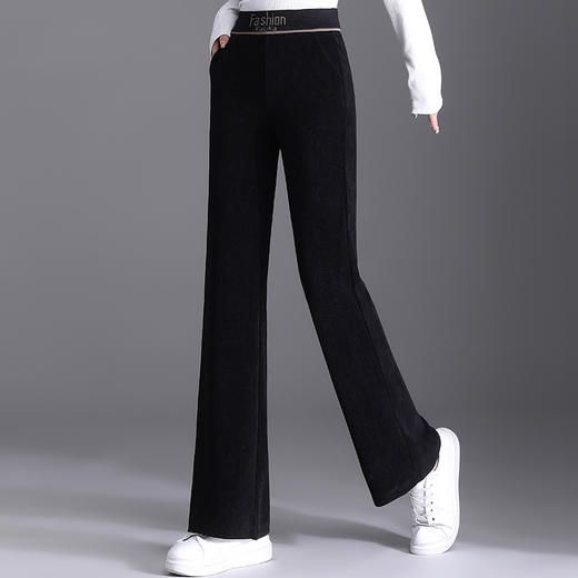 YCE 658显瘦细条微喇叭裤休闲阔腿裤洋气裤 商品图2