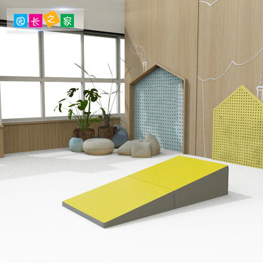 体适能体能感统训练器材斜坡垫折叠跳箱软体幼儿园体操前手翻垫子 商品图2