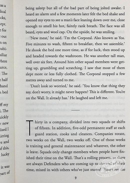 【中商原版】墙 英文原版 The Wall John Lanchester Faber and Faber 商品图8