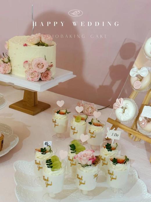 「天悦酒店·粉色系」婚礼甜品台案例 商品图3