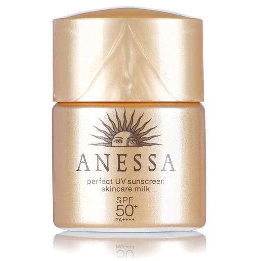 【Yuki】资生堂 安热沙金灿倍护防晒乳12ml SPF50+小金瓶（中小样） 商品图0