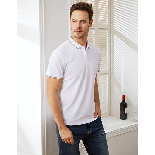 YvesFigarau伊夫·费嘉罗夏季新款休闲短袖T恤950867 商品图2