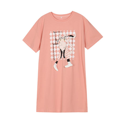 都市丽人凉感无尘棉薄短袖家居服睡衣LH36B6 商品图8