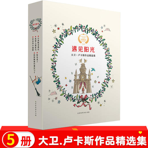 【童立方】遇见阳光：大卫.卢卡斯作品精选集全5册（小裁缝、机器人、鲸鱼、魔法勺子、小黄鸭） 商品图4