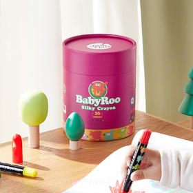 美乐童年儿童旋转丝滑蜡笔可水洗颜料套装油画棒绘画笔画画工具