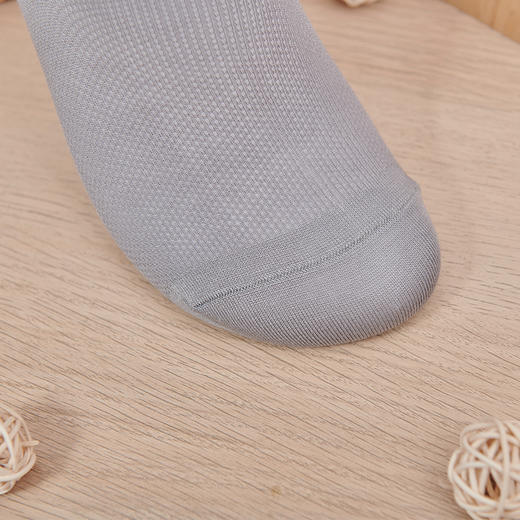 莫代尔全网面浅口袜子男短袜纯棉夏季透气薄款男士浅口低帮防臭吸汗【2311305】 商品图6