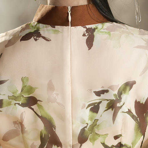 春夏新款，国风女装中式复古修身旗袍连衣裙MY-2523 商品图3