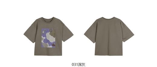 jnby 23年夏款  原创图案艺术感短袖T恤  1N4112170 商品图10