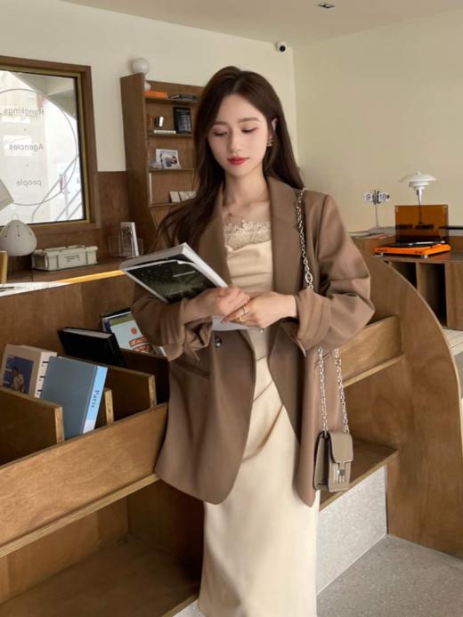 金蘑菇菇【秋日私语】高端黑标系列！三色西装 商品图0