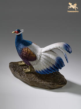 铜师傅 全铜摆件 《铜师傅百鸟集》之褐马鸡 家居饰品 桌面摆件